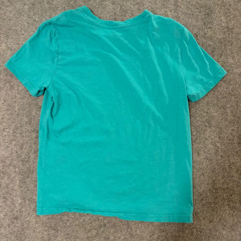 US Polo Assn T Shirt Kids XL 14-16 Teal Short Sleeve Embroidered Logo Tee - Picture 2 of 9